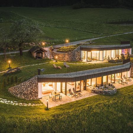 Innermoser Bauernhof - Chalets Molini di Tures Bagian luar foto