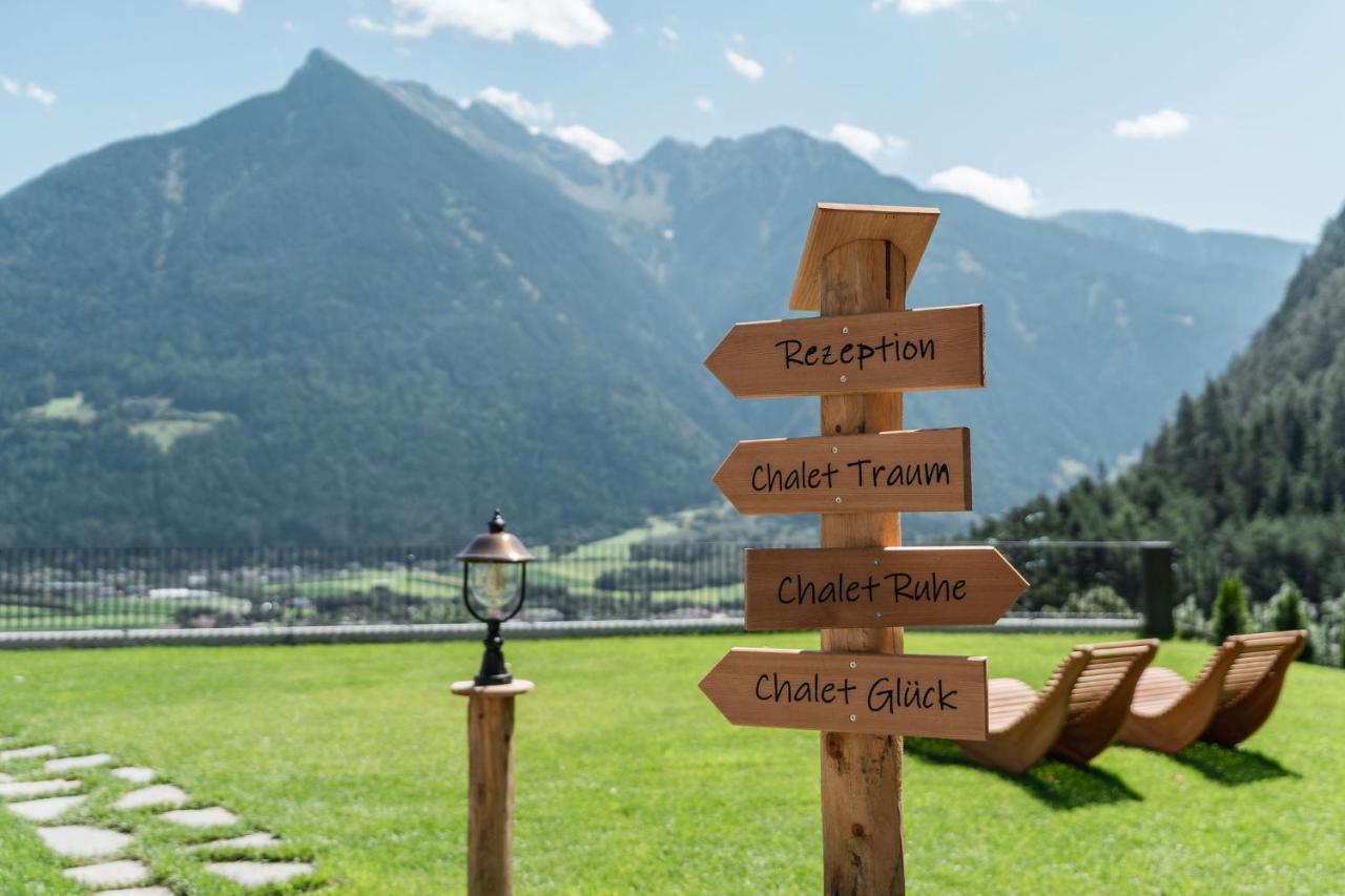 Innermoser Bauernhof - Chalets Molini di Tures Bagian luar foto