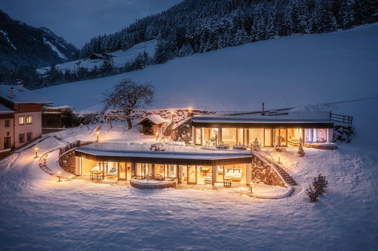 Innermoser Bauernhof - Chalets Molini di Tures Bagian luar foto