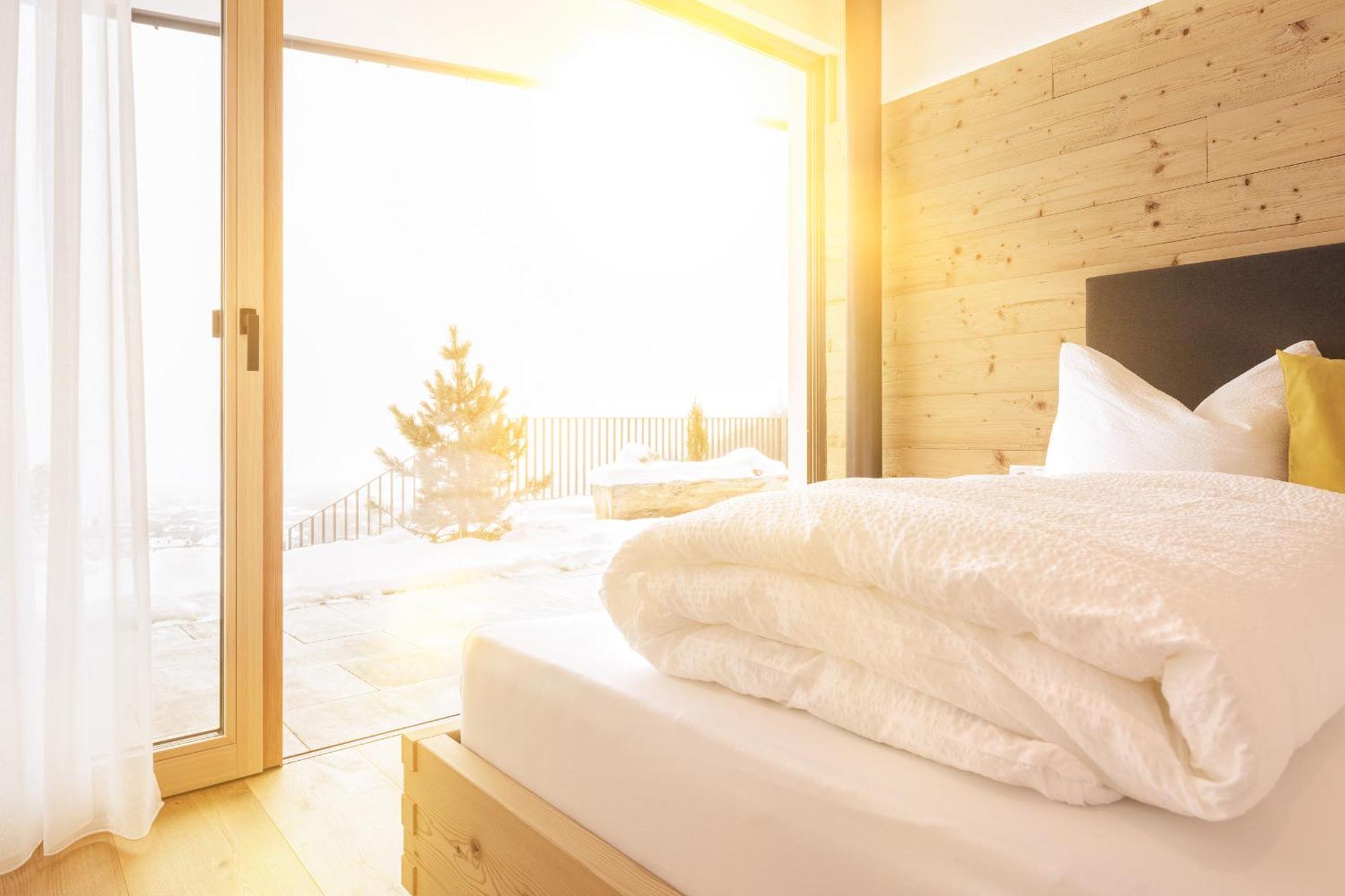 Innermoser Bauernhof - Chalets Molini di Tures Bagian luar foto