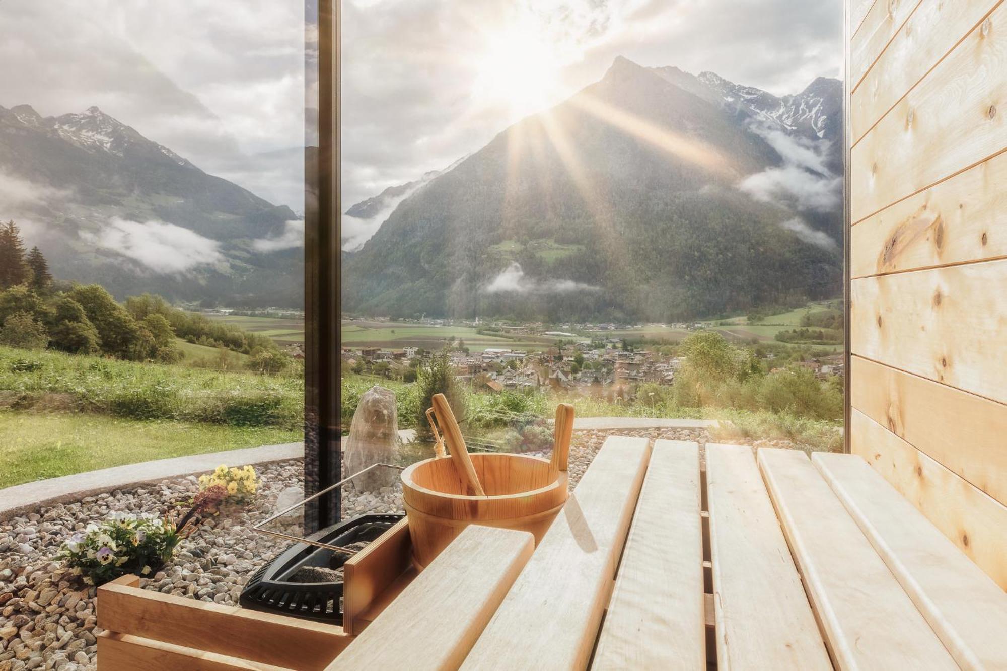 Innermoser Bauernhof - Chalets Molini di Tures Bagian luar foto