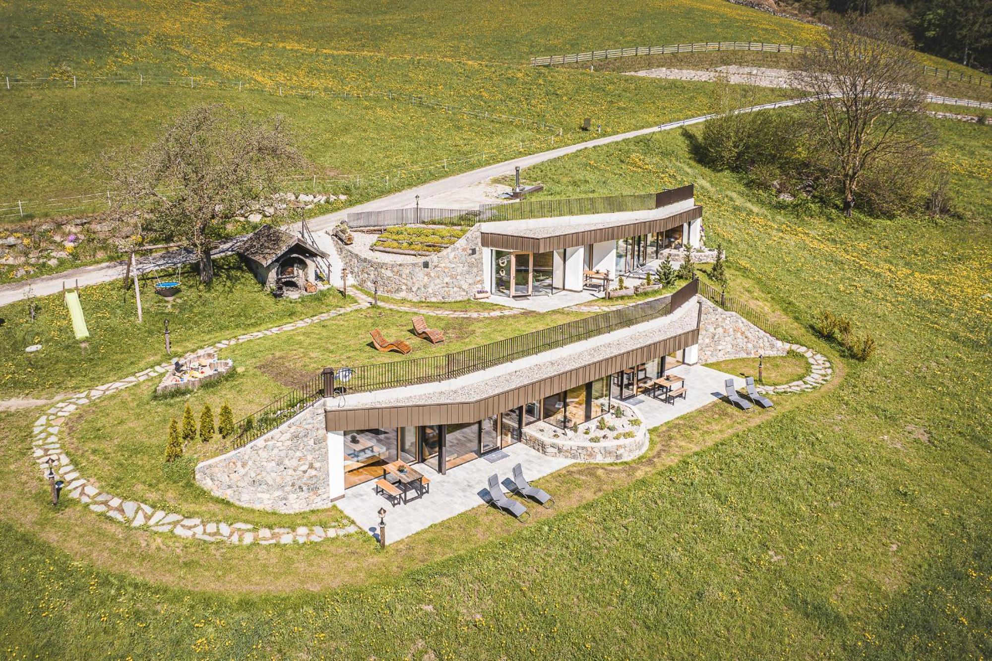 Innermoser Bauernhof - Chalets Molini di Tures Bagian luar foto