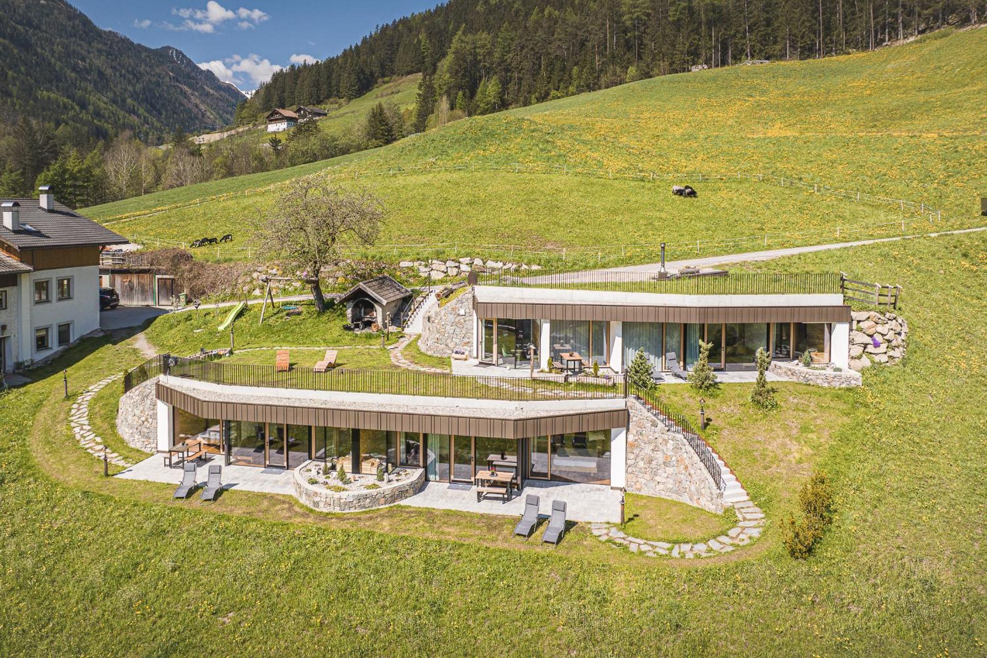 Innermoser Bauernhof - Chalets Molini di Tures Bagian luar foto